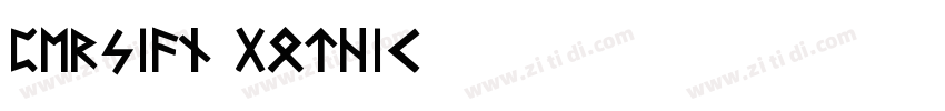 Persian Gothic字体转换